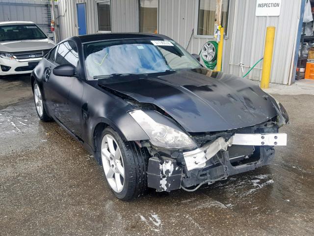 JN1AZ34D46M301383 - 2006 NISSAN 350Z COUPE BLACK photo 1