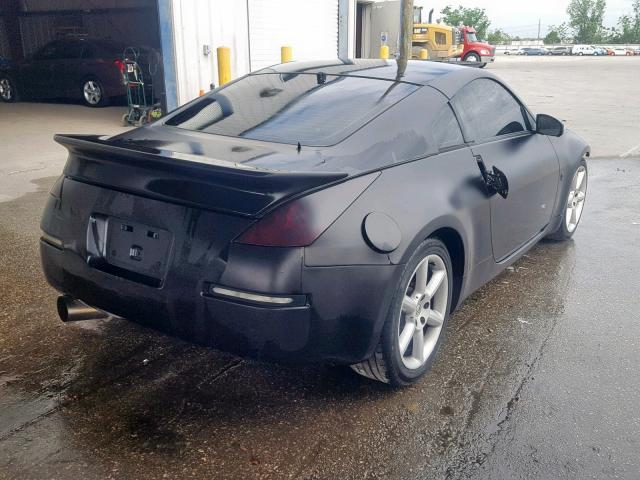 JN1AZ34D46M301383 - 2006 NISSAN 350Z COUPE BLACK photo 4