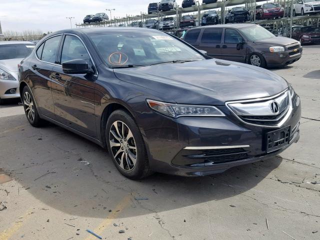 19UUB1F54GA012422 - 2016 ACURA TLX TECH GRAY photo 1