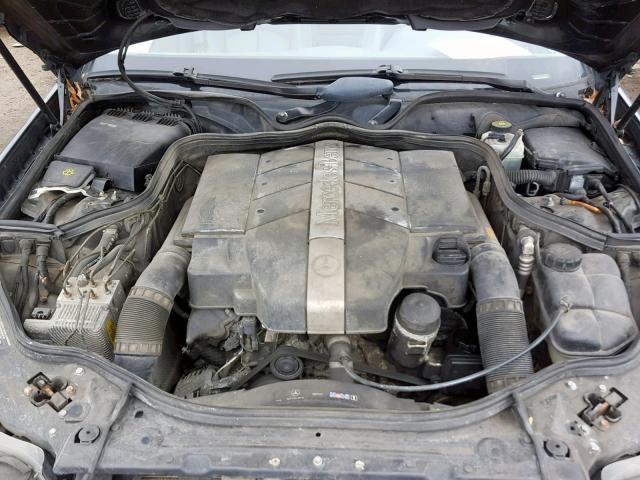 WDBUF65J53A158805 - 2003 MERCEDES-BENZ E 320 GRAY photo 7