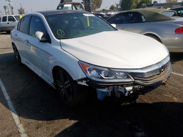 1HGCR2F62HA001653 - 2017 HONDA ACCORD SPORT  photo 1