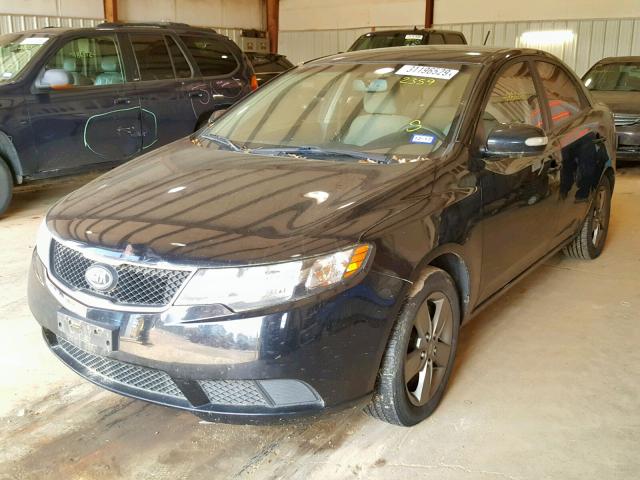 KNAFU4A24A5312359 - 2010 KIA FORTE EX BLACK photo 2