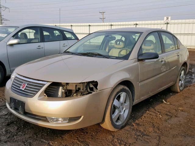 1G8AL58F07Z165886 - 2007 SATURN ION LEVEL BEIGE photo 2