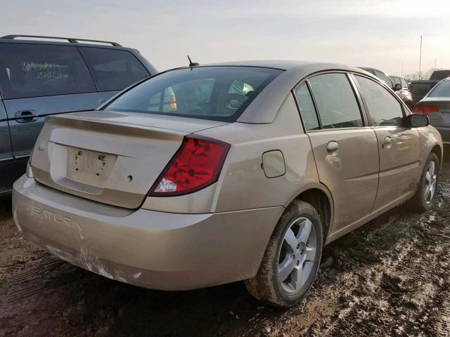 1G8AL58F07Z165886 - 2007 SATURN ION LEVEL BEIGE photo 4