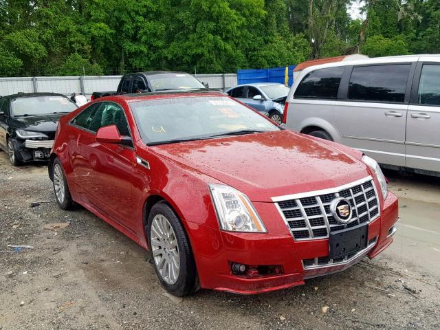 1G6DJ1E35C0118415 - 2012 CADILLAC CTS PERFOR RED photo 1