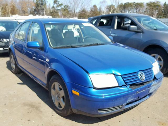 3VWSB69M01M088538 - 2001 VOLKSWAGEN JETTA GLS BLUE photo 1