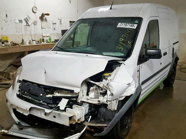 NM0LS7BN1CT102979 - 2012 FORD TRANSIT CO WHITE photo 2