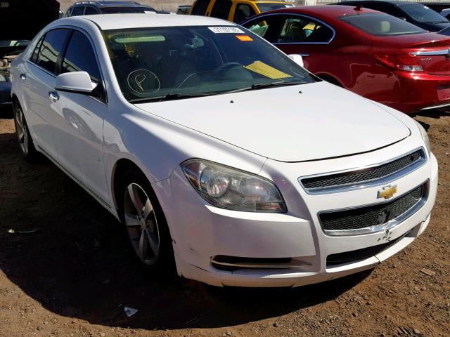 1G1ZC5EU1CF127308 - 2012 CHEVROLET MALIBU 1LT თეთრი ფოტო 1