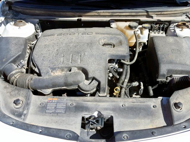 1G1ZC5EU1CF127308 - 2012 CHEVROLET MALIBU 1LT თეთრი ფოტო 7