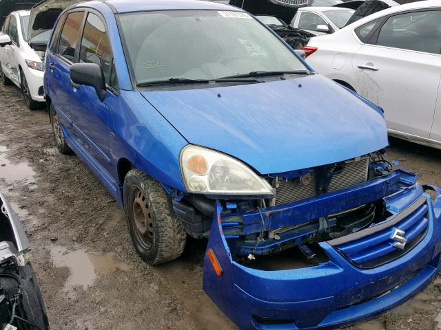 JS2RC62H165351036 - 2006 SUZUKI AERIO BLUE photo 1