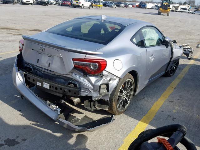 JF1ZNAA15H8700198 - 2017 TOYOTA 86 BASE GRAY photo 4