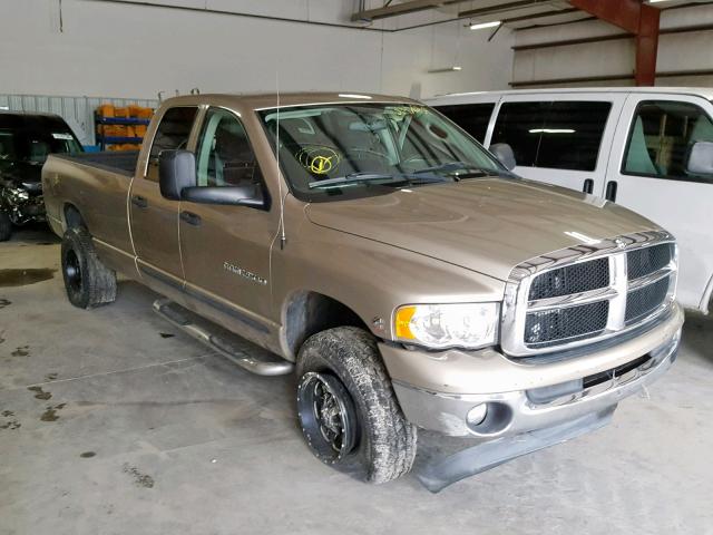 3D7KU28C04G227266 - 2004 DODGE RAM 2500 S GOLD photo 1