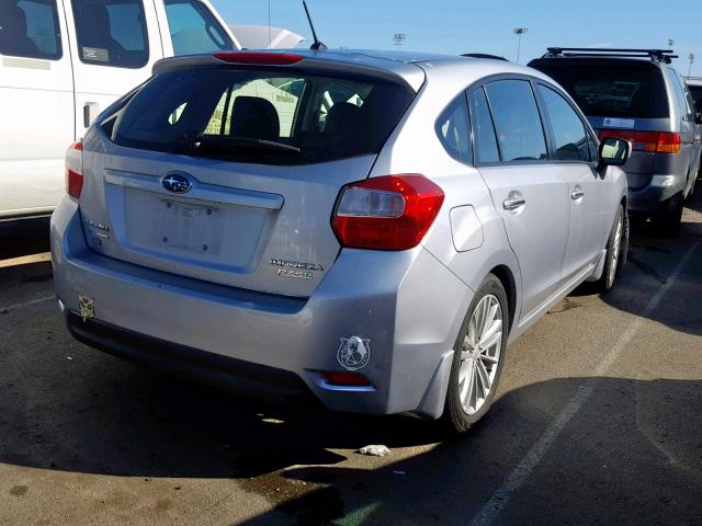 JF1GPAH69DH207430 - 2013 SUBARU IMPREZA LI GRAY photo 4