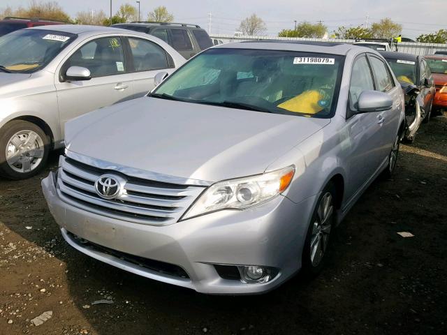 4T1BK3DB3BU392706 - 2011 TOYOTA AVALON BAS SILVER photo 2