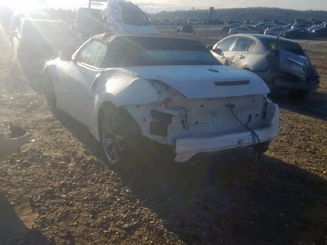 JN1AZ4FH6EM621342 - 2014 NISSAN 370Z BASE WHITE photo 3