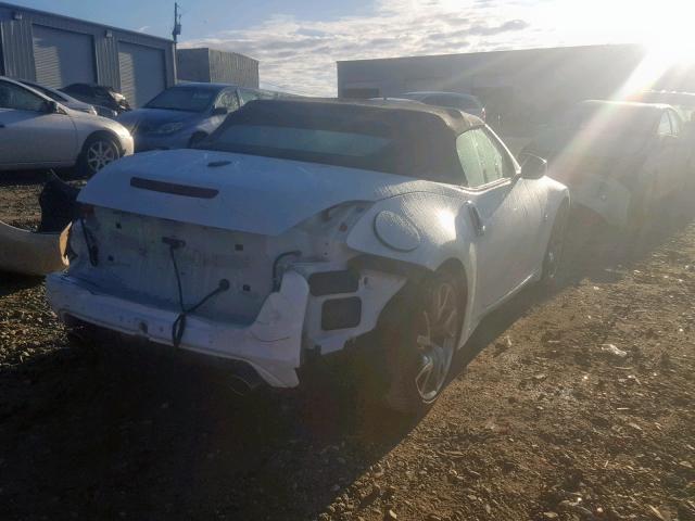 JN1AZ4FH6EM621342 - 2014 NISSAN 370Z BASE WHITE photo 4