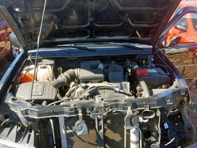 1GCJTCFE2C8137852 - 2012 CHEVROLET COLORADO L BLACK photo 7