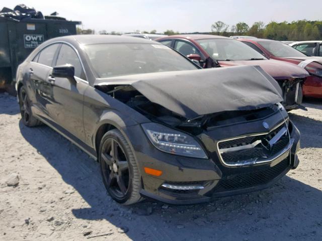 WDDLJ7DB4CA044506 - 2012 MERCEDES-BENZ CLS 550 BLACK photo 1