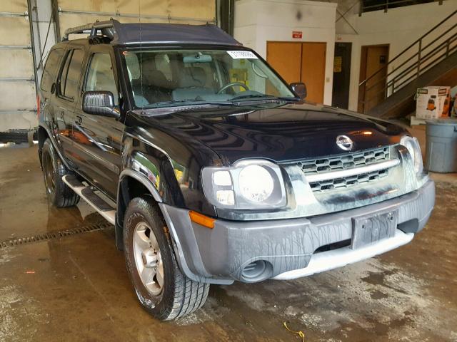 5N1ED28T34C606185 - 2004 NISSAN XTERRA XE BLACK photo 1