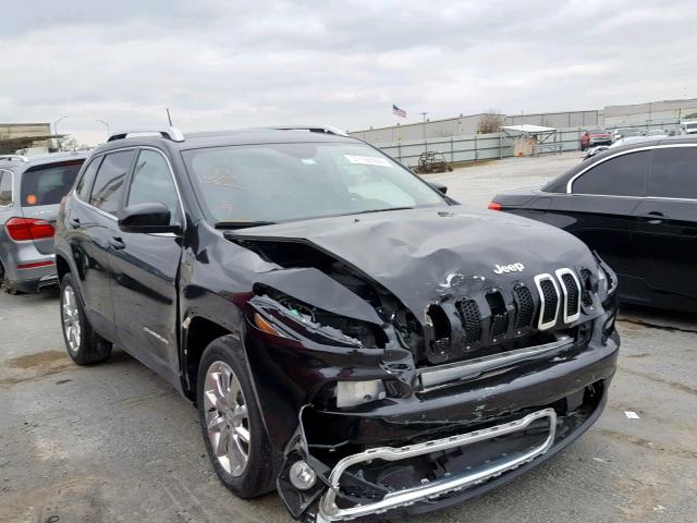 1C4PJLDB0GW110434 - 2016 JEEP CHEROKEE L BLACK photo 1