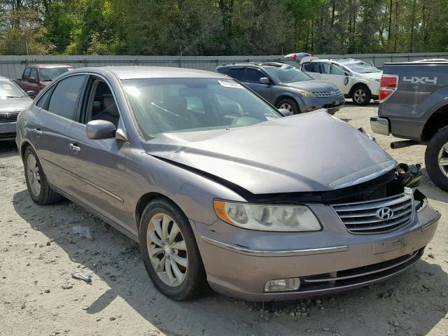 KMHFC46FX7A188028 - 2007 HYUNDAI AZERA SE GRAY photo 1