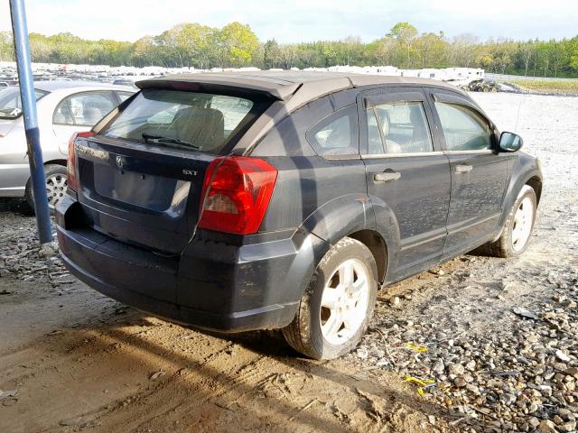 1B3HB48B97D259164 - 2007 DODGE CALIBER SX BLACK photo 4