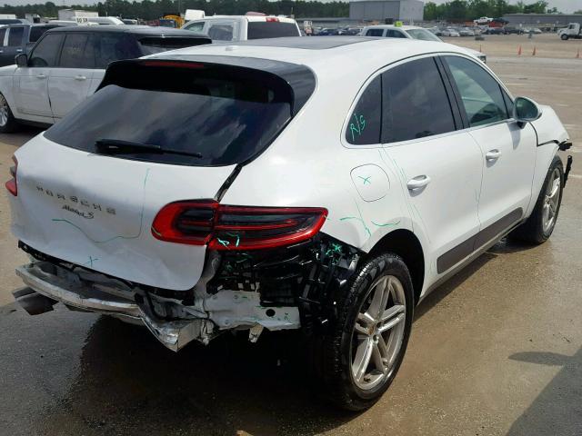 WP1AB2A50GLB43316 - 2016 PORSCHE MACAN S WHITE photo 4