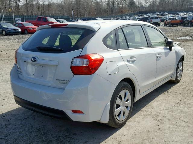 JF1GPAA6XG8274777 - 2016 SUBARU IMPREZA WHITE photo 4