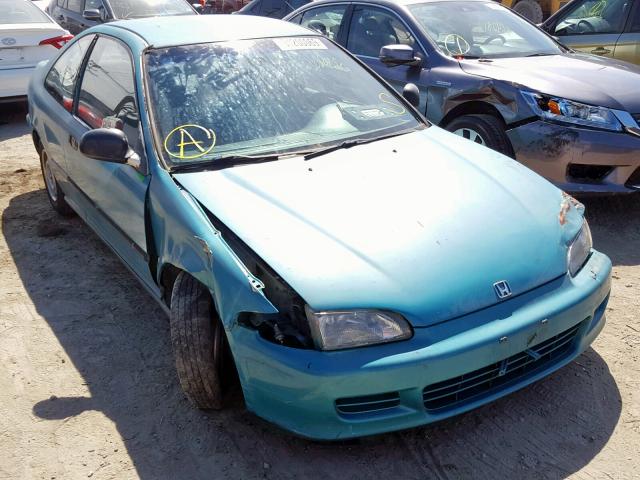 2HGEJ2126RH524004 - 1994 HONDA CIVIC DX GREEN photo 1