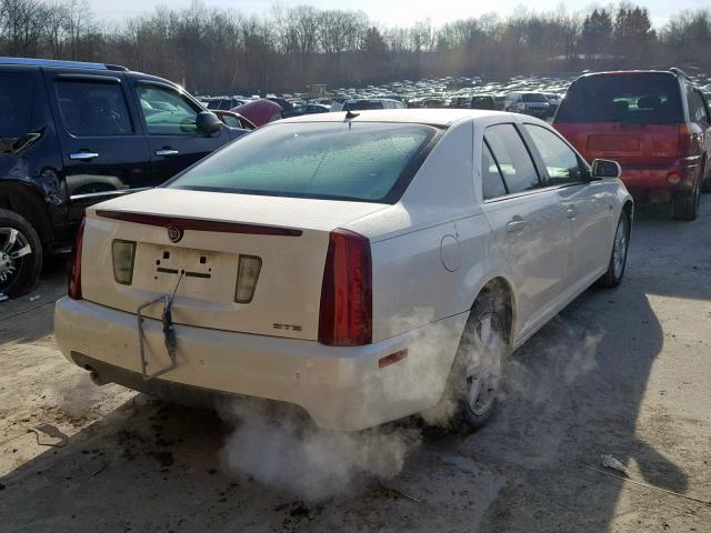 1G6DW677160195673 - 2006 CADILLAC STS WHITE photo 4