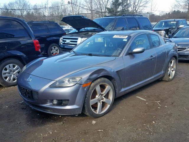 JM1FE173440136641 - 2004 MAZDA RX8 SILVER photo 2