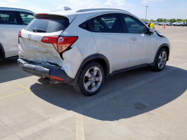 3CZRU5H75GM711740 - 2016 HONDA HR-V EXL WHITE photo 4