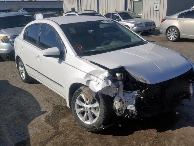 3N1AB6AP6BL624536 - 2011 NISSAN SENTRA 2.0 WHITE photo 1