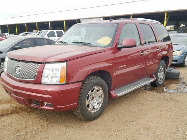 1GYEC63N46R150554 - 2006 CADILLAC ESCALADE L MAROON photo 2