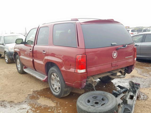 1GYEC63N46R150554 - 2006 CADILLAC ESCALADE L MAROON photo 3