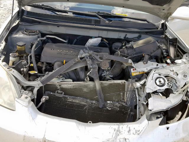 2T1KR32E23C051602 - 2003 TOYOTA MATRIX XR SILVER photo 7