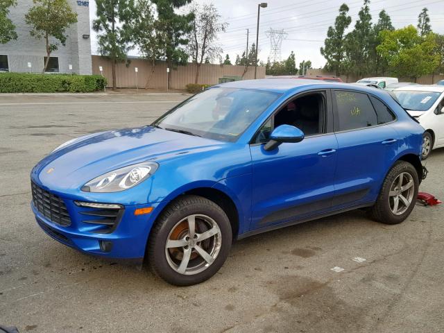 WP1AA2A51HLB02021 - 2017 PORSCHE MACAN BLUE photo 2