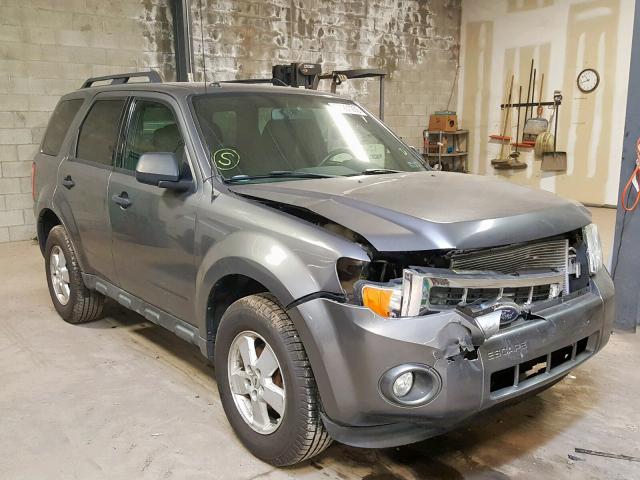 1FMCU9DGXAKD27729 - 2010 FORD ESCAPE XLT GRAY photo 1