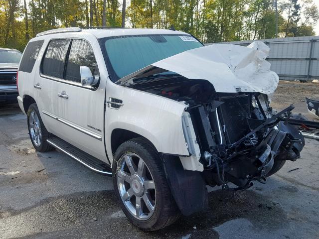 1GYS4BEF8CR218879 - 2012 CADILLAC ESCALADE L WHITE photo 1