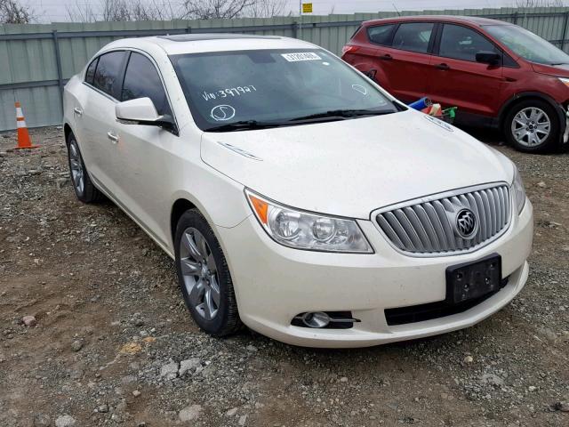 1G4GE5ED4BF397927 - 2011 BUICK LACROSSE C WHITE photo 1