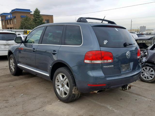 WVGMM77L56D005920 - 2006 VOLKSWAGEN TOUAREG 4. BLUE photo 3