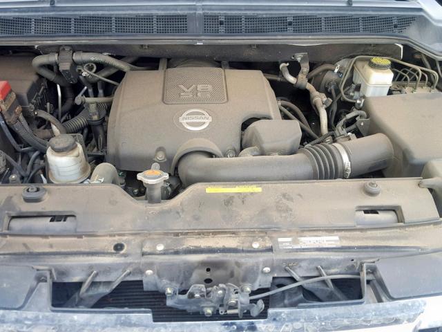 5N1AA0ND4FN603358 - 2015 NISSAN ARMADA SV BLUE photo 7