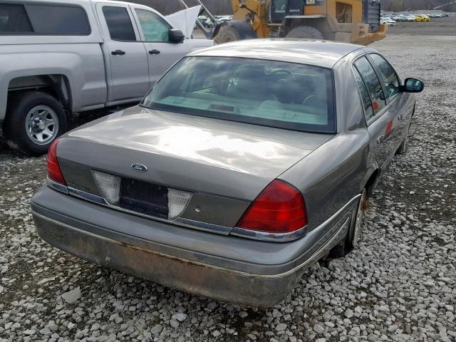 2FAFP74W74X151170 - 2004 FORD CROWN VICT GRAY photo 4