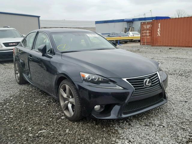 JTHBE1D2XE5004741 - 2014 LEXUS IS 350 BLACK photo 1