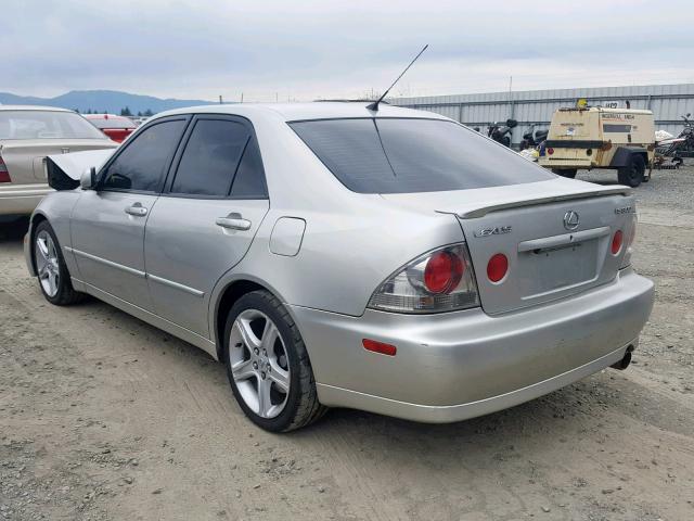 JTHBD192X20060036 - 2002 LEXUS IS 300 GRAY photo 3