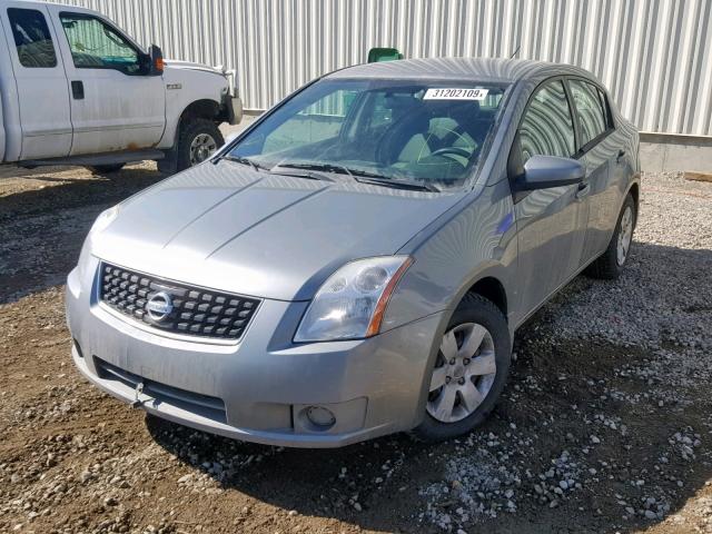 3N1AB61E18L673506 - 2008 NISSAN SENTRA 2.0 SILVER photo 2