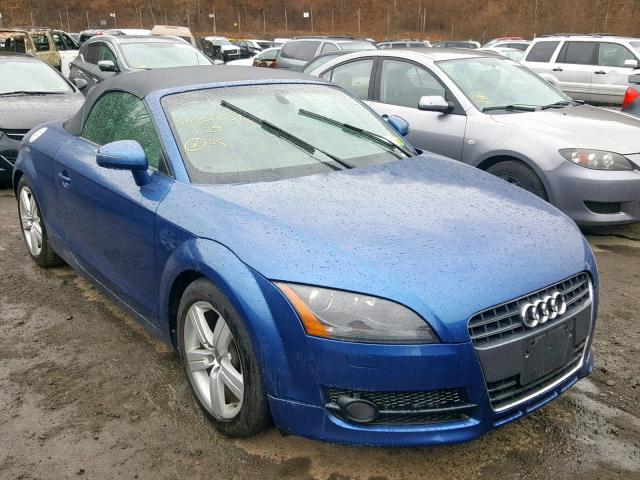 TRUMF38J681045132 - 2008 AUDI TT 2.0T BLUE photo 1