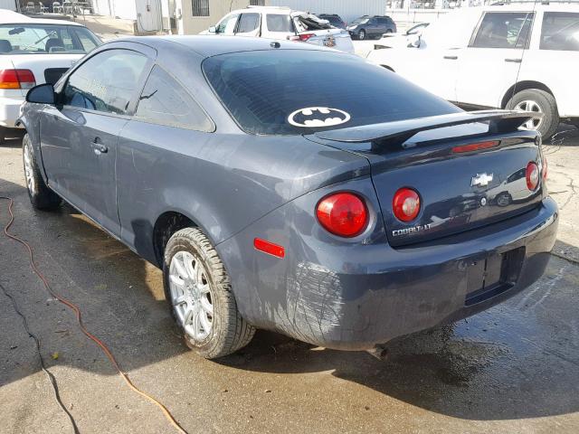 1G1AL18F287339185 - 2008 CHEVROLET COBALT LT GRAY photo 3