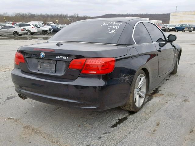 WBADW7C57BE443443 - 2011 BMW 328 I SULE BLACK photo 4