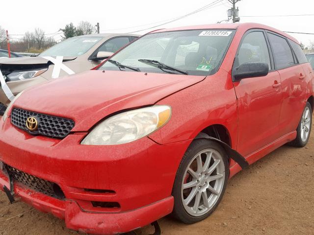 2T1KR32E23C065242 - 2003 TOYOTA MATRIX 红色 照片 9